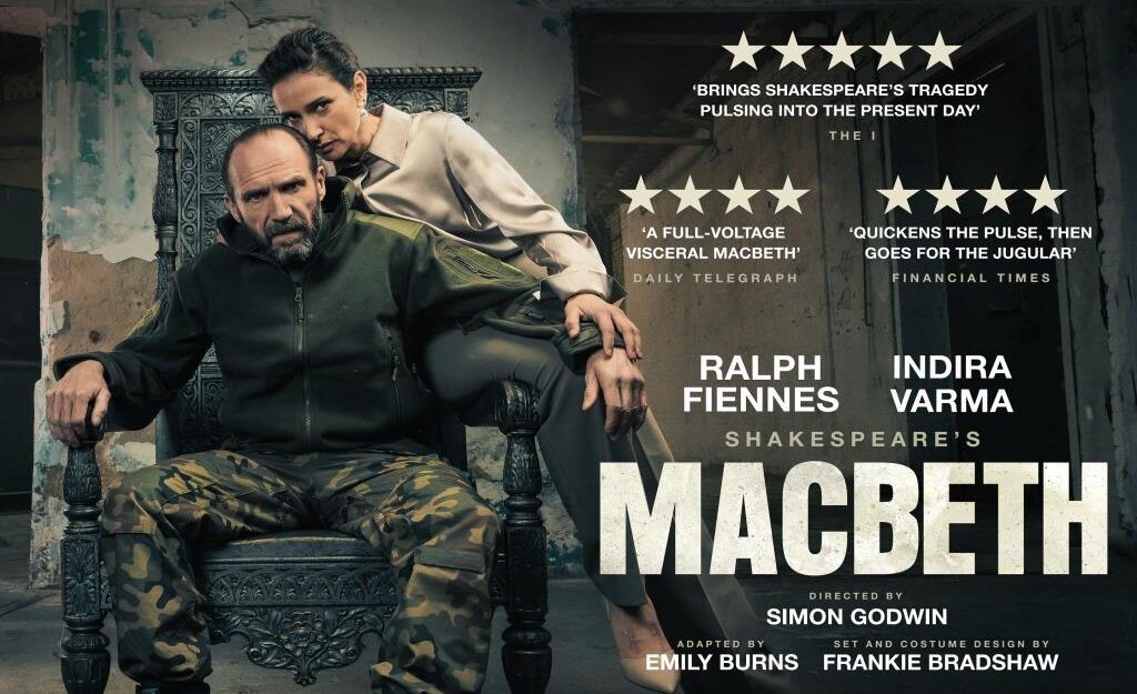 Screening: Macbeth: Ralph Fiennes & Indira Varma (12A TBC) 150 mins 5