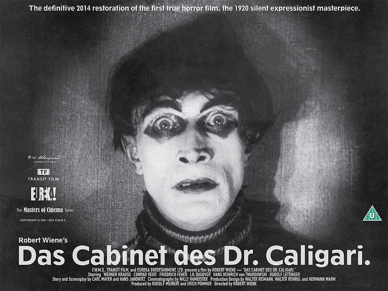 Centenary Cinema Season - The Cabinet of Dr Caligari (U) (1920) 55 mins with Live Score