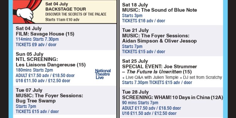 JULY 2026 PROGRAMME